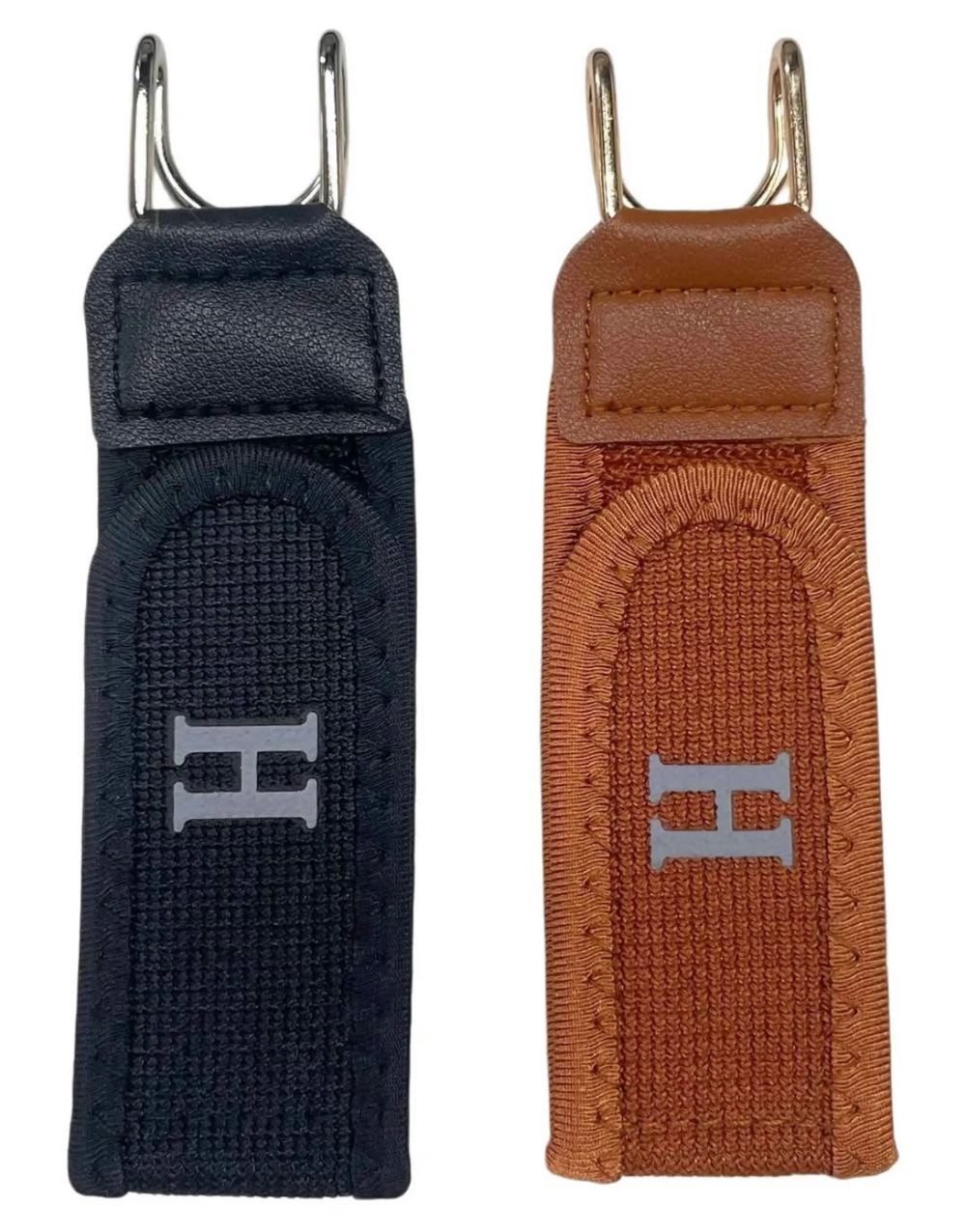 Buckle-less belt strap close-up