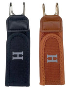 Buckle-less belt strap close-up