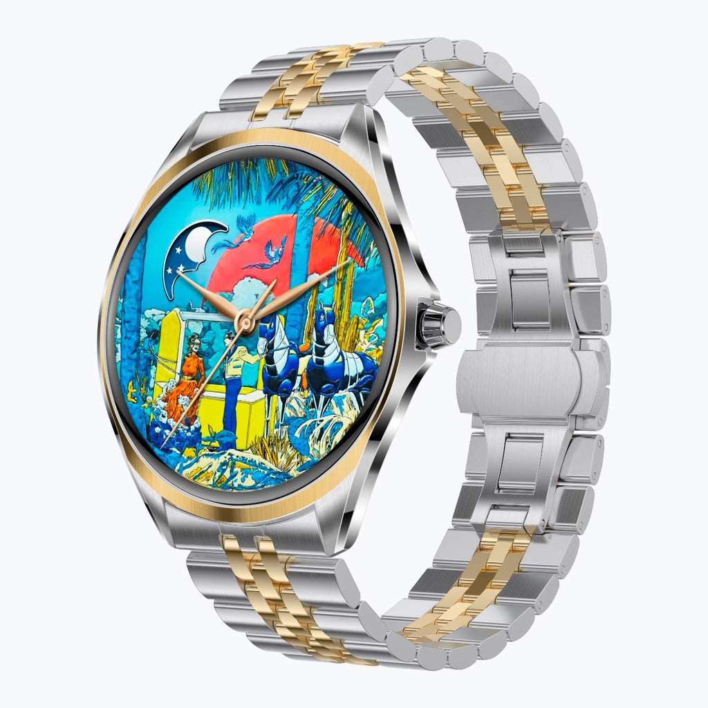 Coin Watch Amoled Ultra Thin Dial Super Luxury Smart Watch