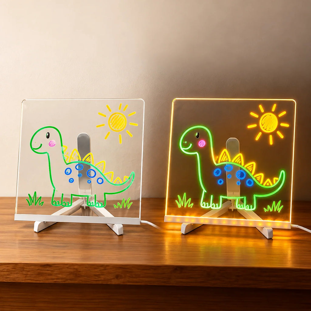 LED Colorful Glow Drawing Board