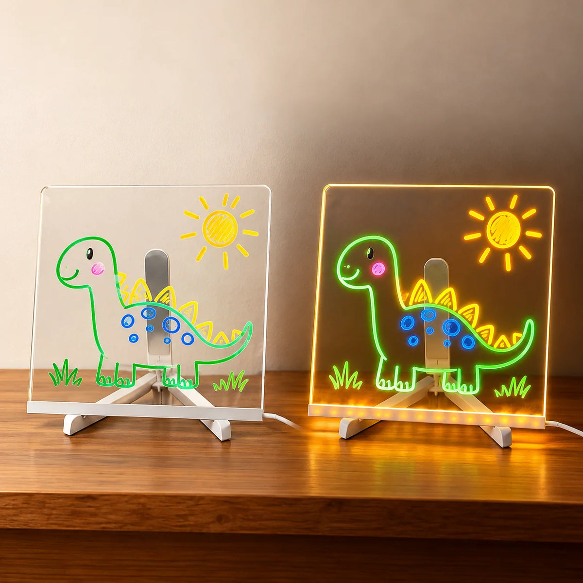LED Colorful Glow Drawing Board