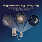 Galaxy Glow Projector – Mini Star & Galaxy Night Light for Room