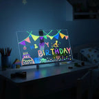 LED Colorful Glow Drawing Board