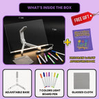 LED Colorful Glow Drawing Board