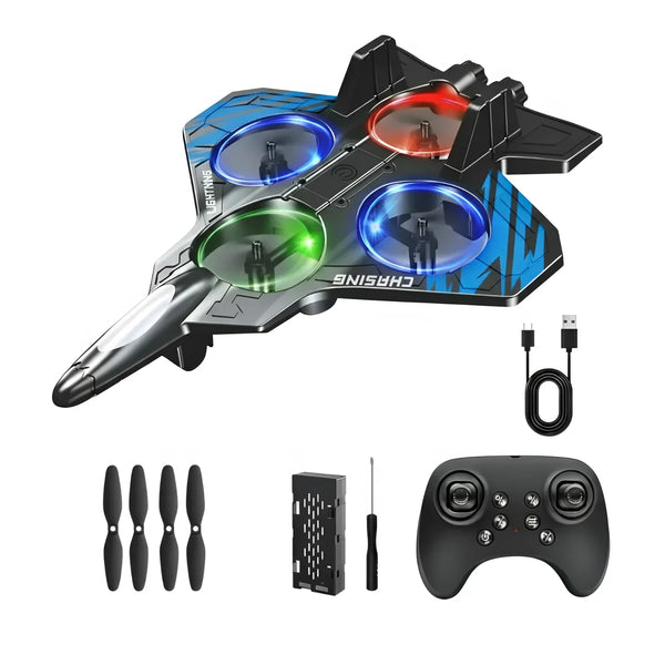 Fighter Plane 360 Flips  RC Stunt Fighter / Remote Control Airplane.