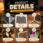 LED Colorful Glow Drawing Board